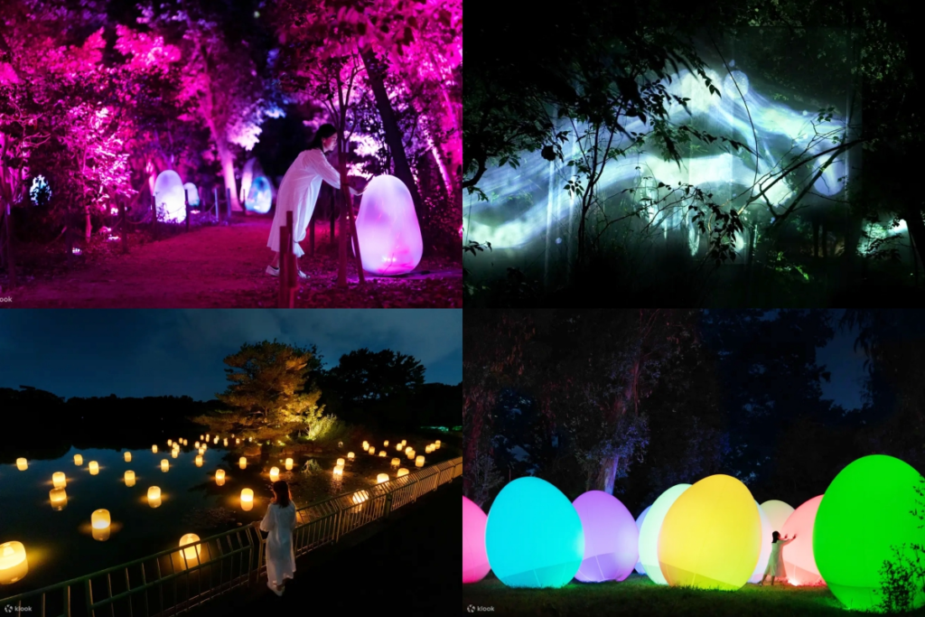 大阪景點  大阪長居植物園 teamLab